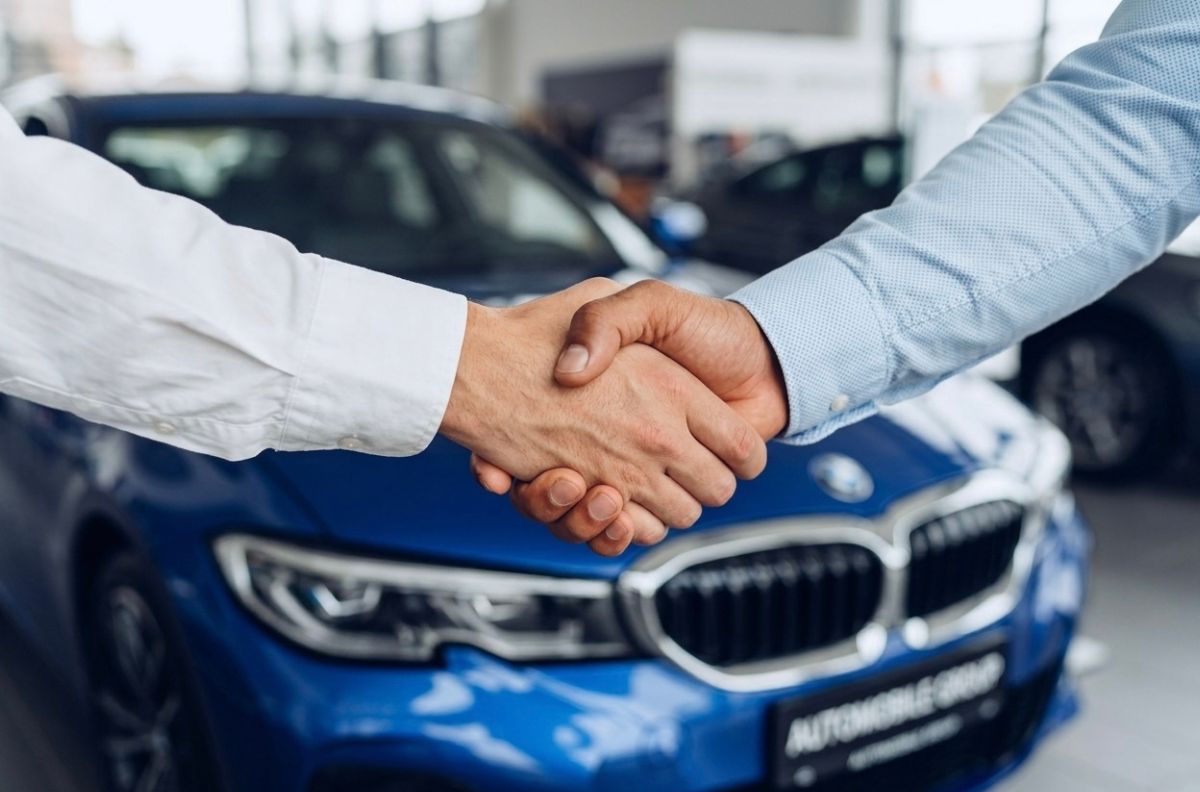 Leasing-Point Partner Handschlag